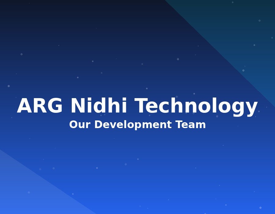 Arg Development ARG Nidhi Technology | Transforming Ideas Into Digital Solutions